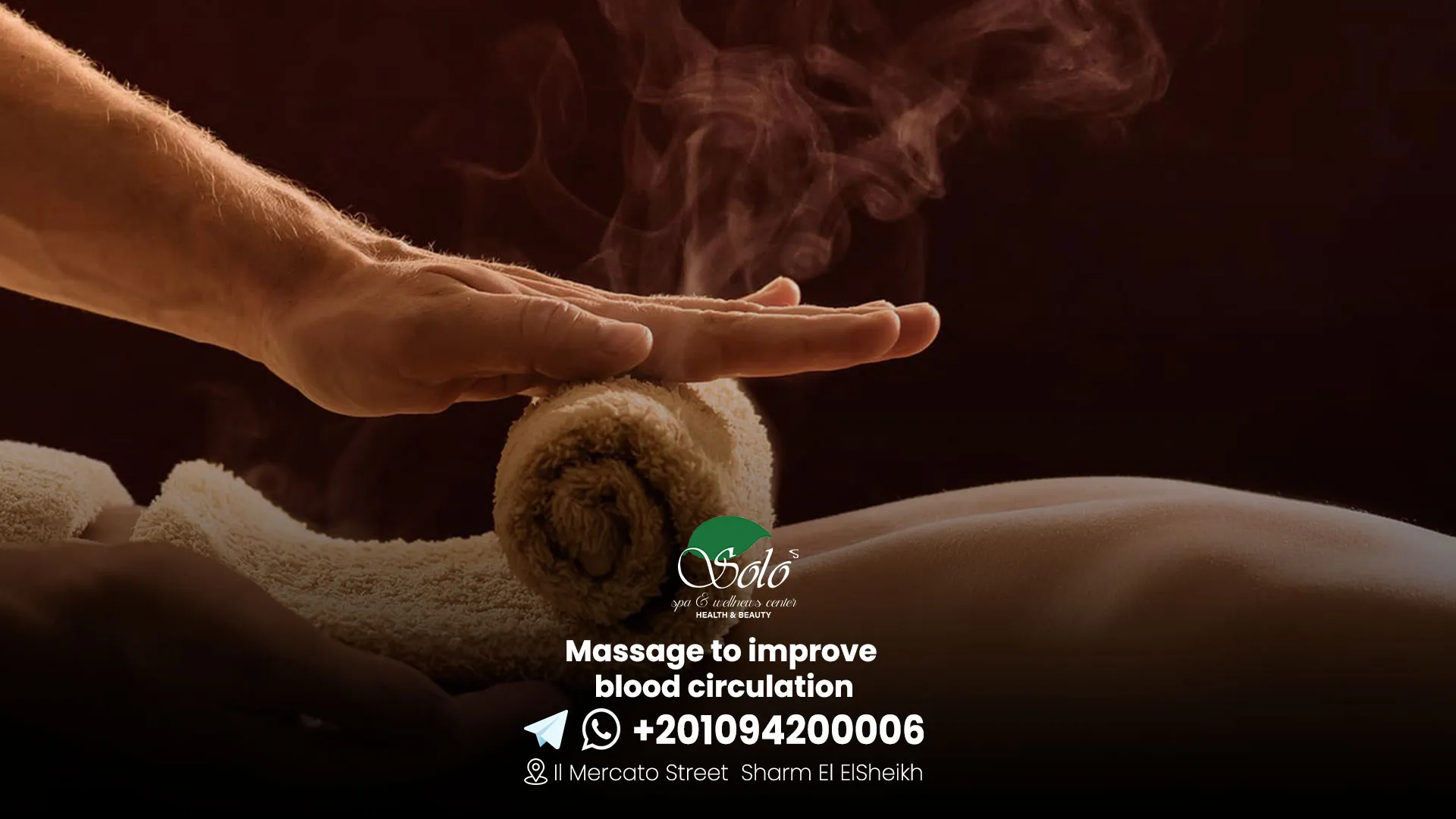 Massage to improve blood circulation