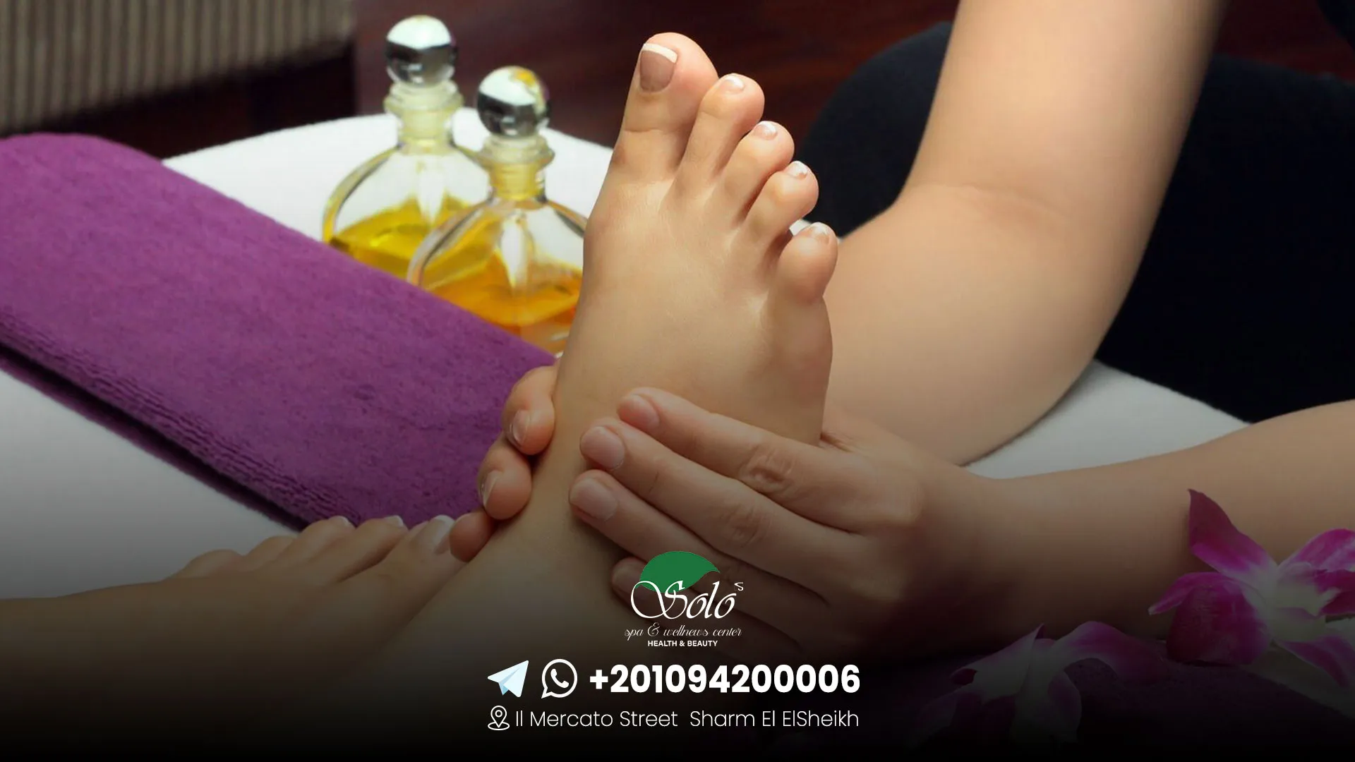 Foot massage in Sharm El Sheikh
