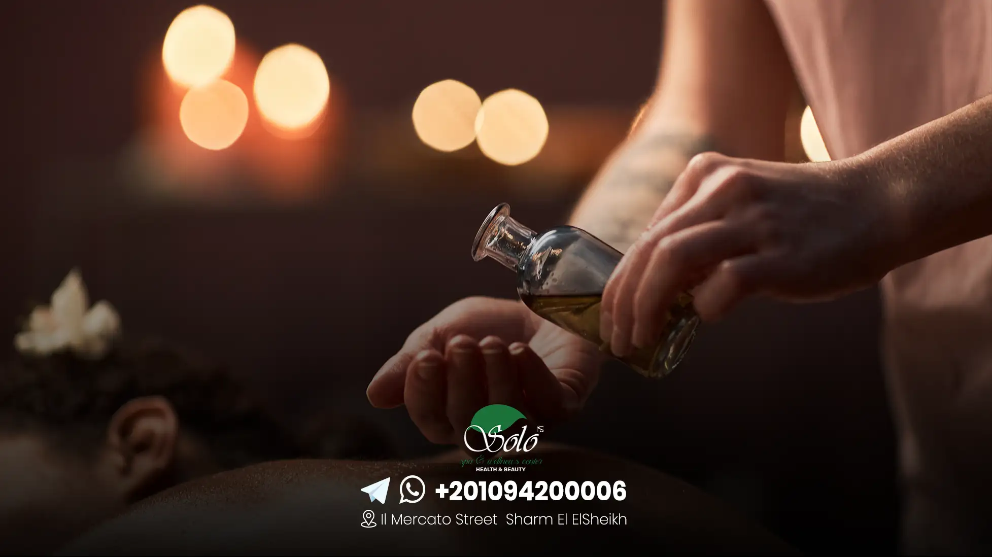 Lavender oil massage for sleep in Sharm El Sheikh